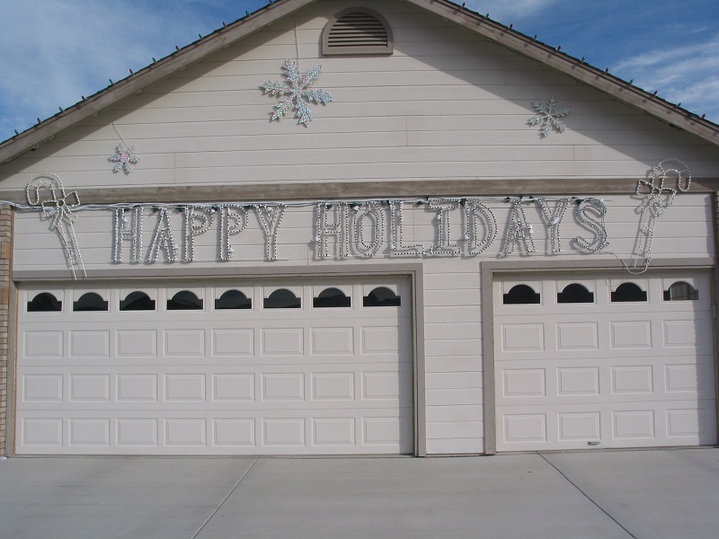 Overall sign from the front of the house